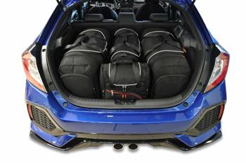 HONDA CIVIC HATCHBACK 2017-2021 TORBY DO BAGAŻNIKA 4 SZT