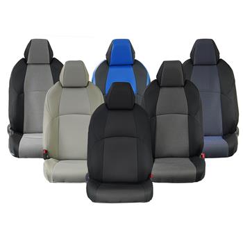 Pokrowce na fotele samochodowe FORD S-MAX 2006-2015 żakard i ekoskóra 7 os.