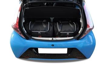 TOYOTA AYGO 2014-2021 TORBY DO BAGAŻNIKA 2 SZT